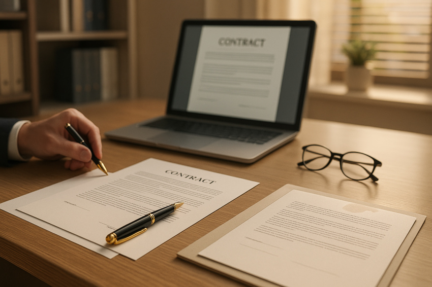 چطور یک قرارداد مطمئن و قانونی بنویسیم؟