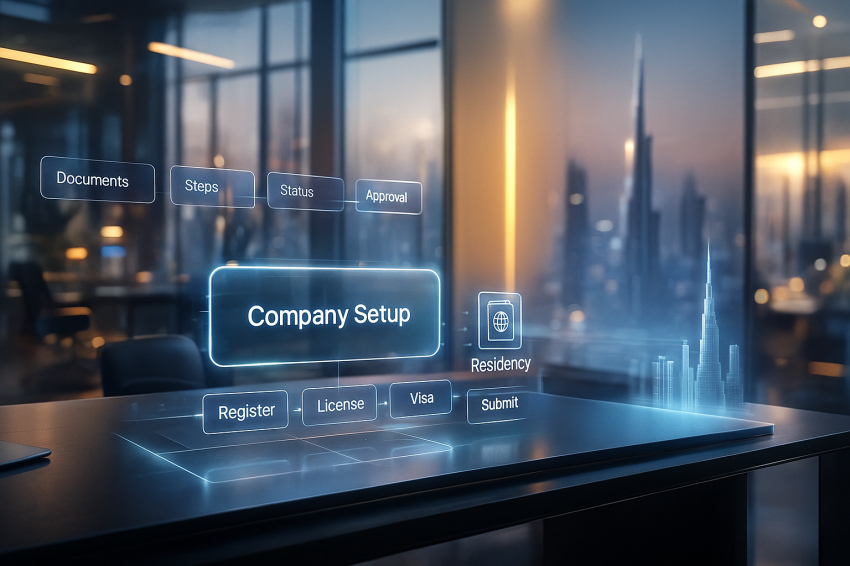 ثبت شرکت در دبی و دریافت اقامت